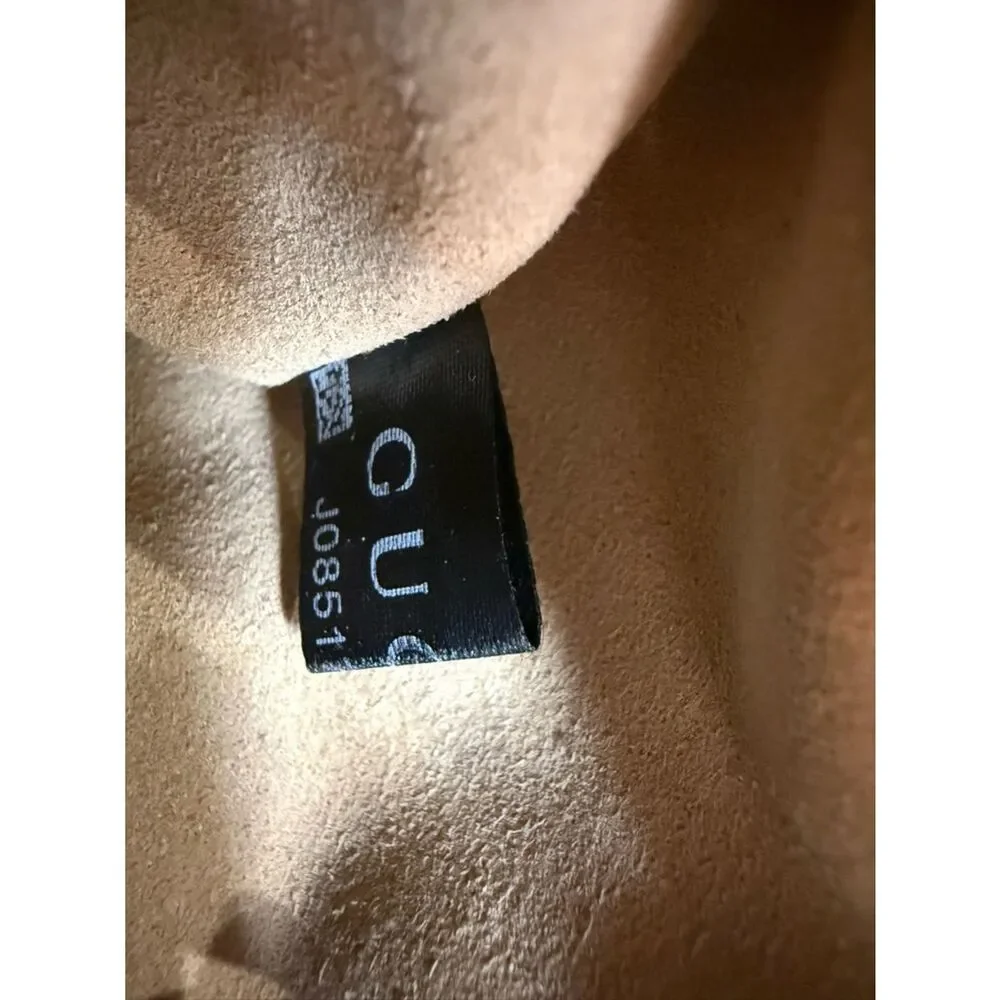Gucci Beige GG Canvas and Brown Leather Men’s Toiletry Bag